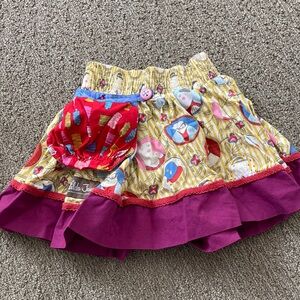 Matilda jane bird skirt with pouch 4